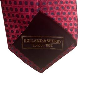Holland and Sherry 1836 tie 100% silk tie.